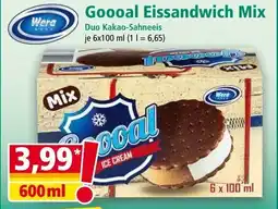 Norma Goooal eissandwich mix Angebot