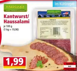 Norma Kantwurst haussalami Angebot