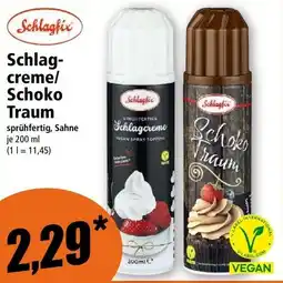 Norma Schlag creme schoko traum Angebot