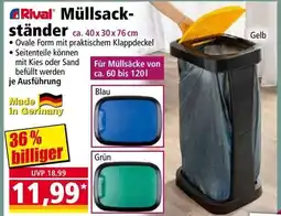 Norma Rival Müllsack ständer Angebot