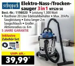 Norma Elektro nass trocken sauger 3 in 1 nts20 se Angebot