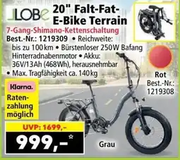 Norma 20 falt fat e-bike terrain Angebot