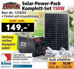 Norma Solar power pack komplett set 150w Angebot