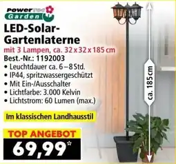 Norma Led solar gartenlaterne Angebot