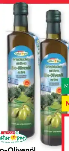 Maximarkt Spar Natur pur Natives Bio-Olivenöl Extra Angebot