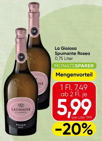 La Gioiosa Spumante Rosea