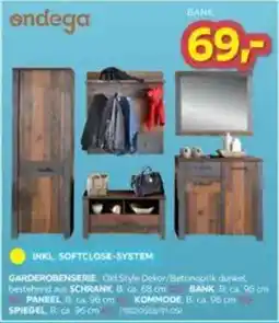Möbelix ondega Garderobenserie Angebot