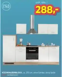 Möbelix P&B Küchenleerblock Angebot