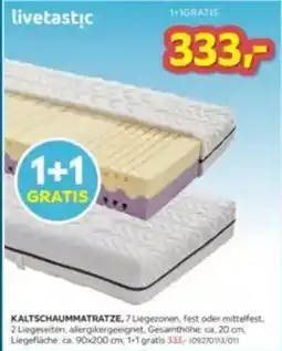 Möbelix livetastic KALTSCHAUMMATRATZE Angebot