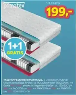 Möbelix primatex TASCHENFEDERKERNMATRATZE Angebot
