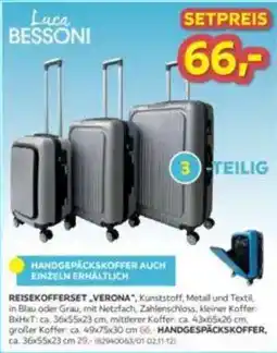 Möbelix Luca Bessoni Reisekofferset _Verona_ Angebot