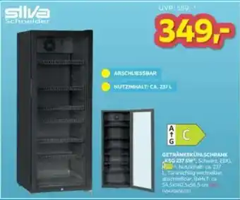 Silva Schneider Getränkekühlschrank KSG 237 SW