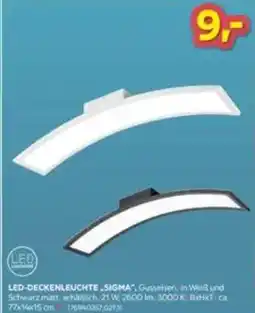 Möbelix LED-Deckenleuchte SIGMA Angebot