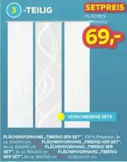 Möbelix Flächenvorhang Tiberio 3er Set Angebot