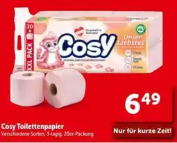 Interspar Cosy Toilettenpapier Angebot