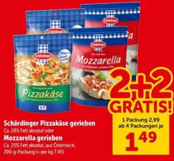 Schärdinger Pizzakäse gerieben