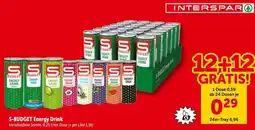 Interspar S-Budget Energy Drink Angebot