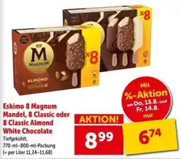 Interspar Eskimo 8 Magnum Mandel Angebot