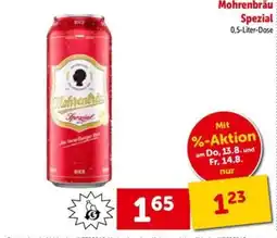 Interspar Mohrenbräu Spezial Angebot