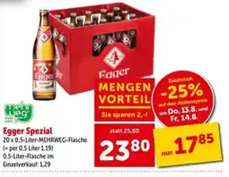 Interspar Egger Spezial Angebot