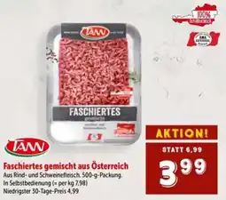 Interspar TANN Faschiertes gemischt Angebot