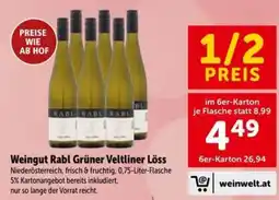Interspar Weingut Rabl Grüner Veltliner Löss Angebot