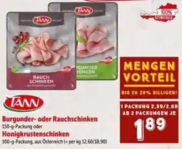 Interspar TANN Burgunder- oder Rauchschinken Angebot