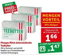 Interspar Pinzgau Milch österreichische Teebutter Angebot