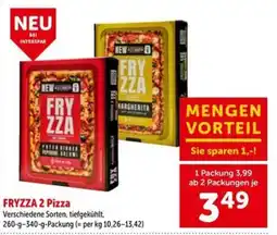 Interspar Fryzza 2 Pizza Angebot