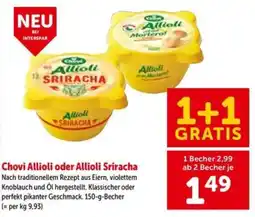 Interspar Chovi Allioli oder Allioli Sriracha Angebot