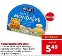 Interspar Woerle Herzstück Mondseer Angebot