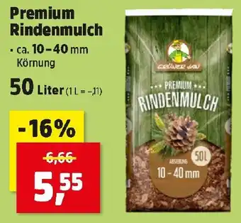 Premium Rindenmulch