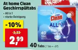 Thomas Philipps at home Clean Geschirrspültabs Angebot