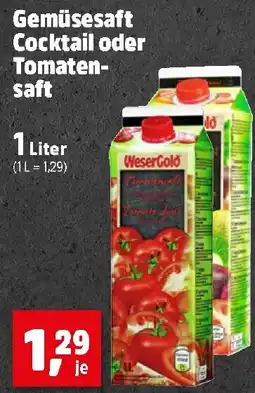 Thomas Philipps WeserGold Tomaten-Saft Angebot