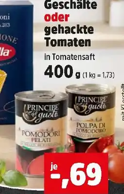 Thomas Philipps Geschälte oder gehackte Tomaten in Tomatensaft Angebot