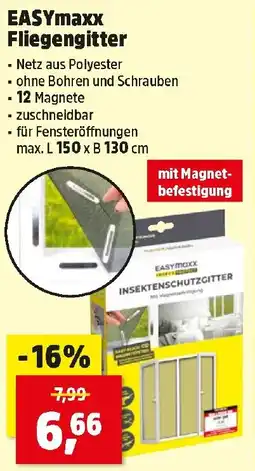 Thomas Philipps EASYmaxx Fliegengitter Angebot