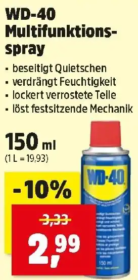 Thomas Philipps WD-40 Multifunktions-spray Angebot