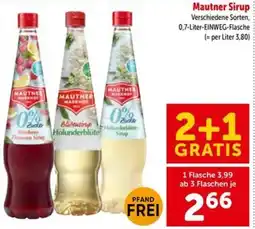 Interspar Mautner Sirup Angebot