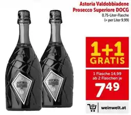 Interspar Astoria Valdobbiadene Prosecco Superiore DOCG Angebot