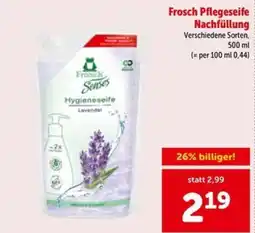Interspar Frosch Senses Hygieneseife Lavendel Angebot