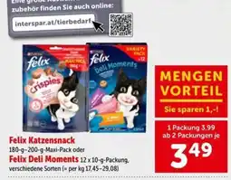 Interspar Felix Katzensnack Angebot