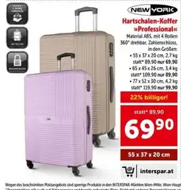 Interspar Hartschalen-Koffer »Professional« Angebot
