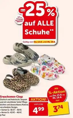 Interspar Erwachsenen-Clogs Angebot