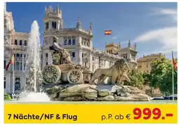 Billa Reisen Madrid Angebot