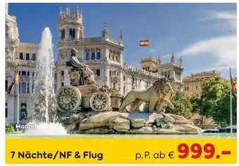 Billa Reisen Madrid Angebot