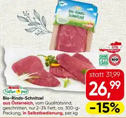 Spar Bio-Rinds-Schnitzel Angebot