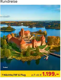 Billa Reisen Rundreise Trakai Angebot