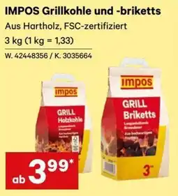 Lagerhaus Graz Land IMPOS Grillkohle und -briketts Angebot
