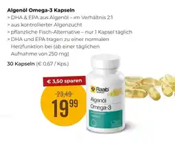 Martin Reformstark Raab Algenöl Omega-3 Angebot