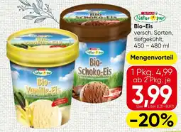Spar Bio-Eis Naturpur Angebot